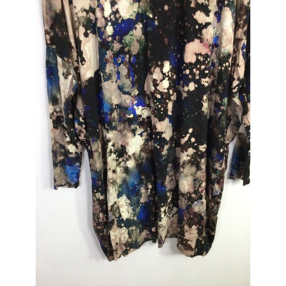 Bryn Walker Womens Damien Tunic Top Galaxy Print Knit Jersey Multicolor Size M - Picture 10 of 16